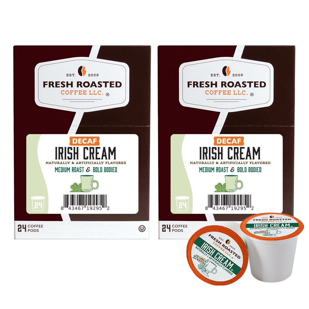Decaf Irish Cream - Flavored Coffee Pods