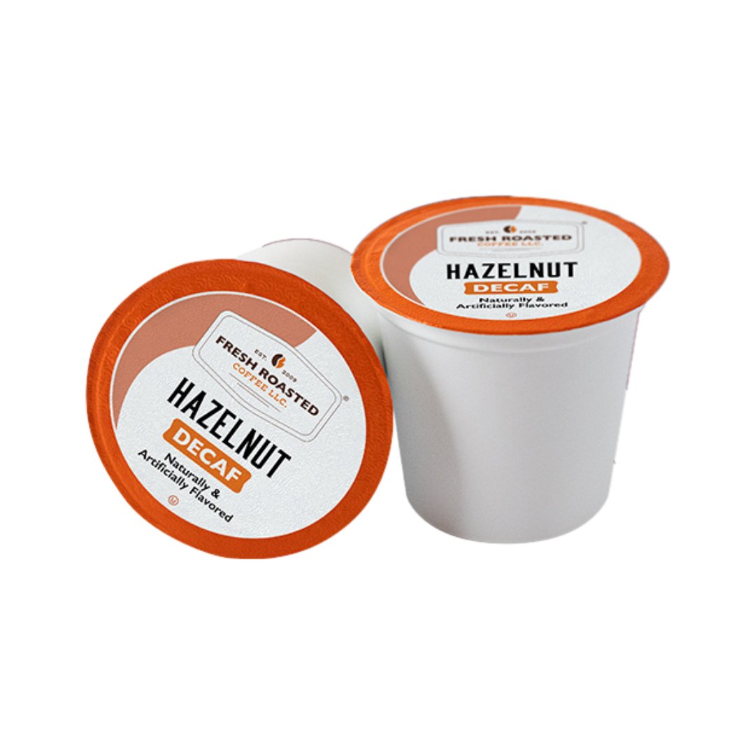 Decaf Hazelnut - Flavored Coffee Pods