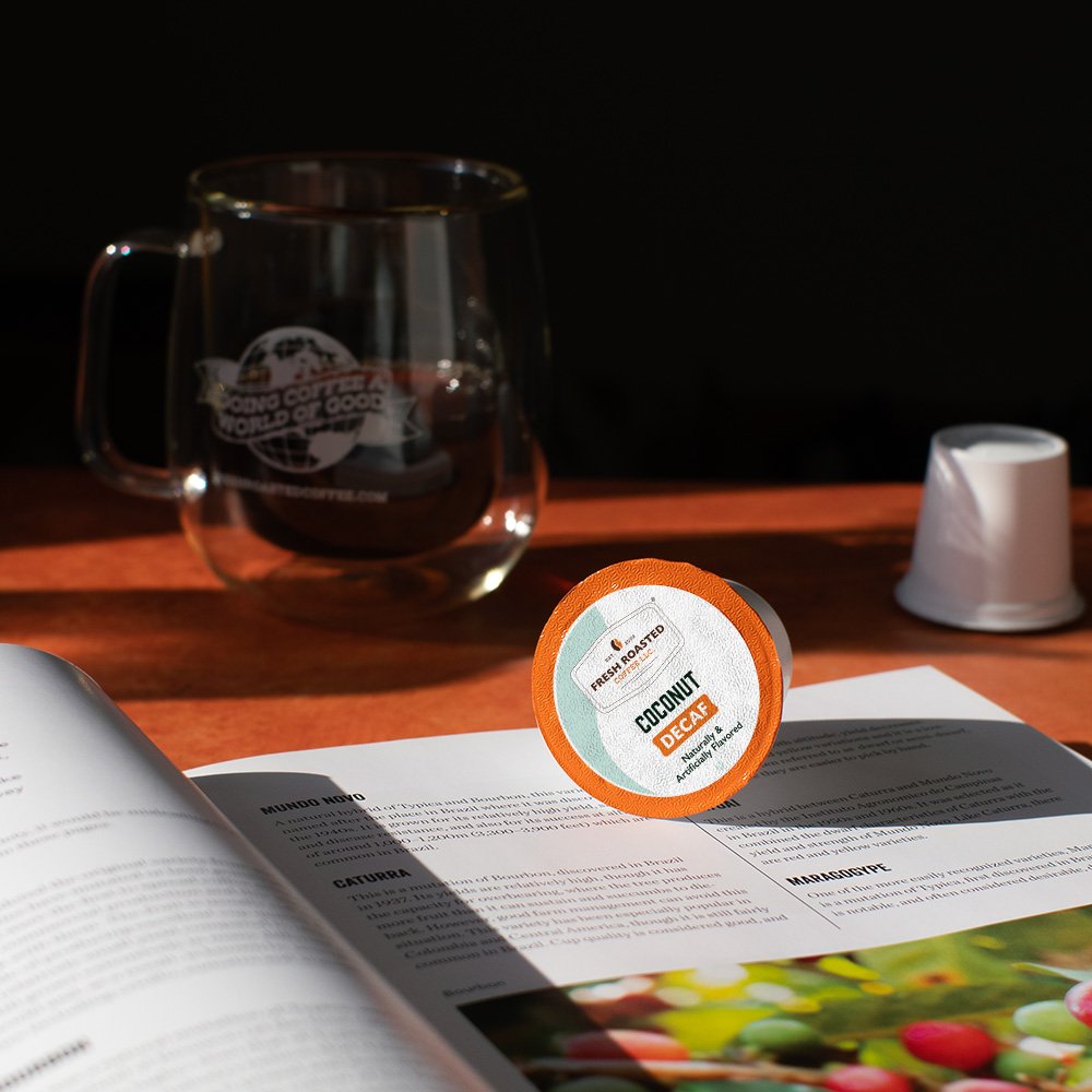 Decaf Coconut - Flavored Coffee Pods