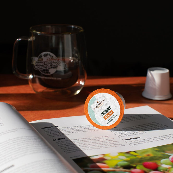 Decaf Coconut - Flavored Coffee Pods