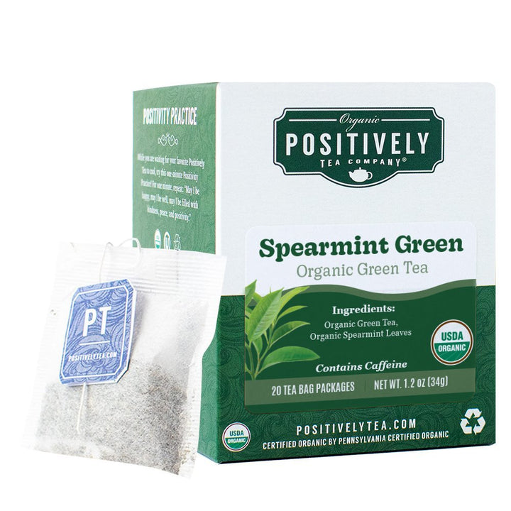 Organic Spearmint Green - Tea Bags