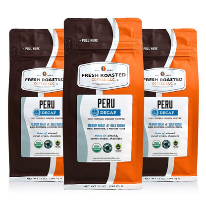 Organic Peru Water-Processed Decaf - Roasted Coffee