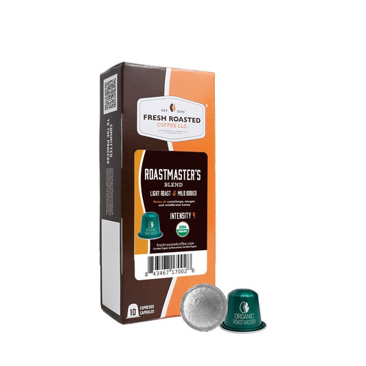 Organic Roastmaster's Blend - Espresso Capsules