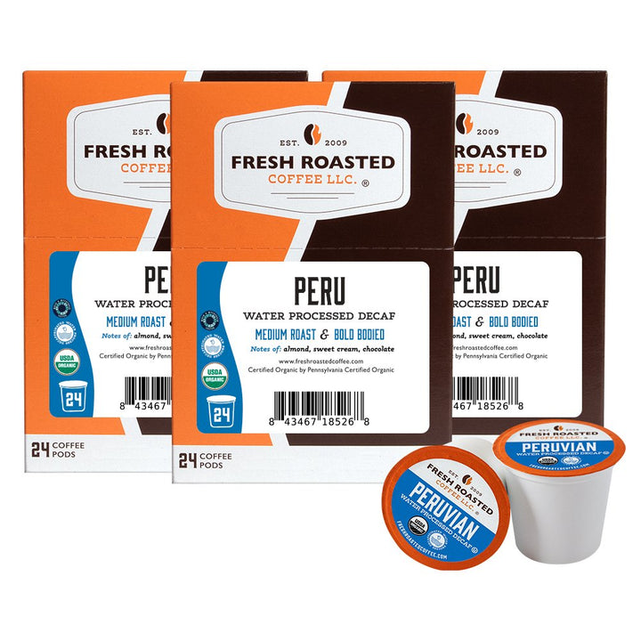 Organic Peru Water-Processed Decaf - Classic Coffee Pods