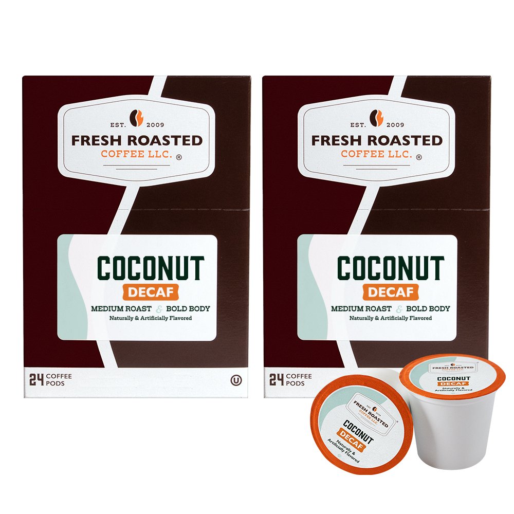 Decaf Coconut - Flavored Coffee Pods