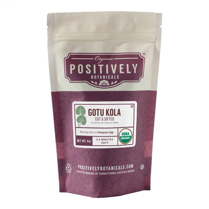 Organic Gotu Kola - Loose Leaf Botanical