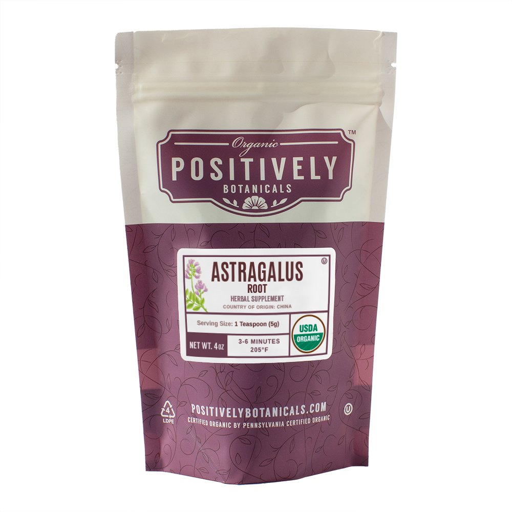 Organic Astragalus Root - Loose Leaf Botanical