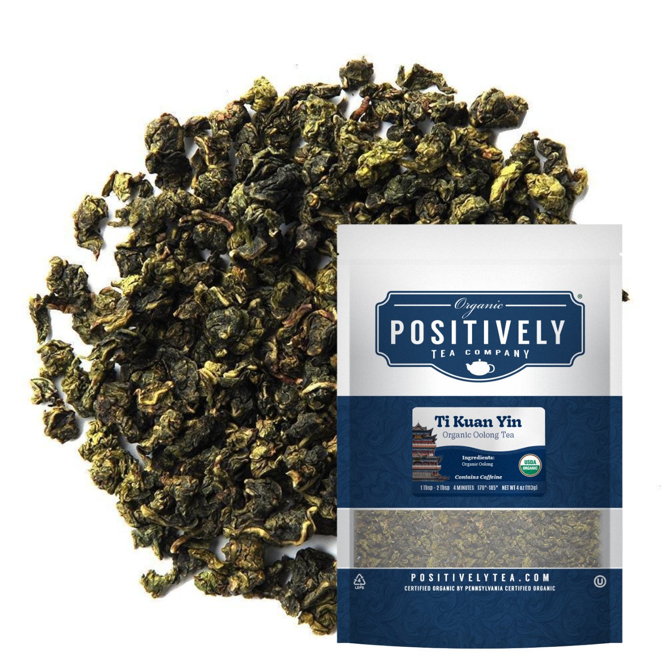 Organic Ti Kuan Yin Oolong - Loose Leaf Tea