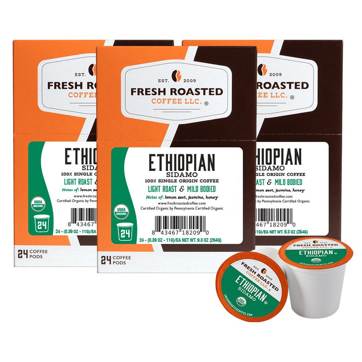 Organic Ethiopian Sidamo - Classic Coffee Pods