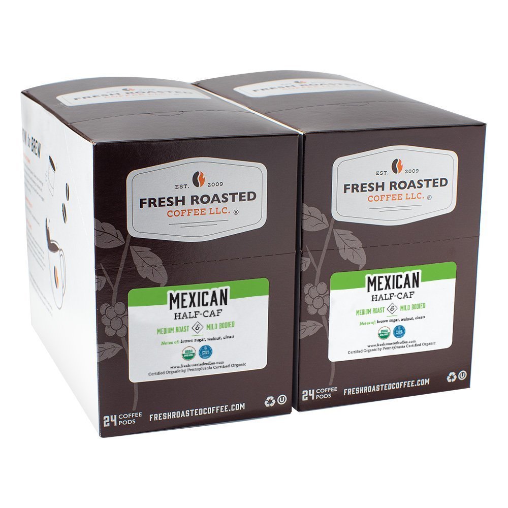 Organic Mexican Swiss Water Half Caf - Classic Pods