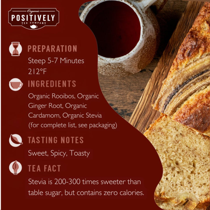 Banana Bread Chai Rooibos - Loose Leaf Tea