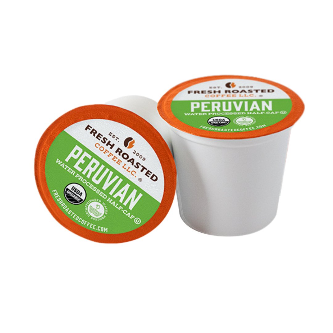 Organic Peru Water-Processed Half Caf - Classic Pods