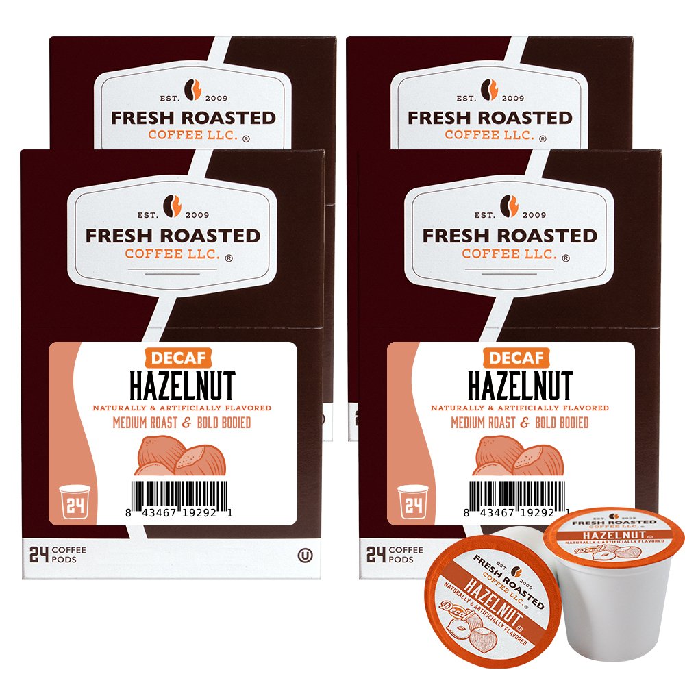 Decaf Hazelnut - Flavored Coffee Pods