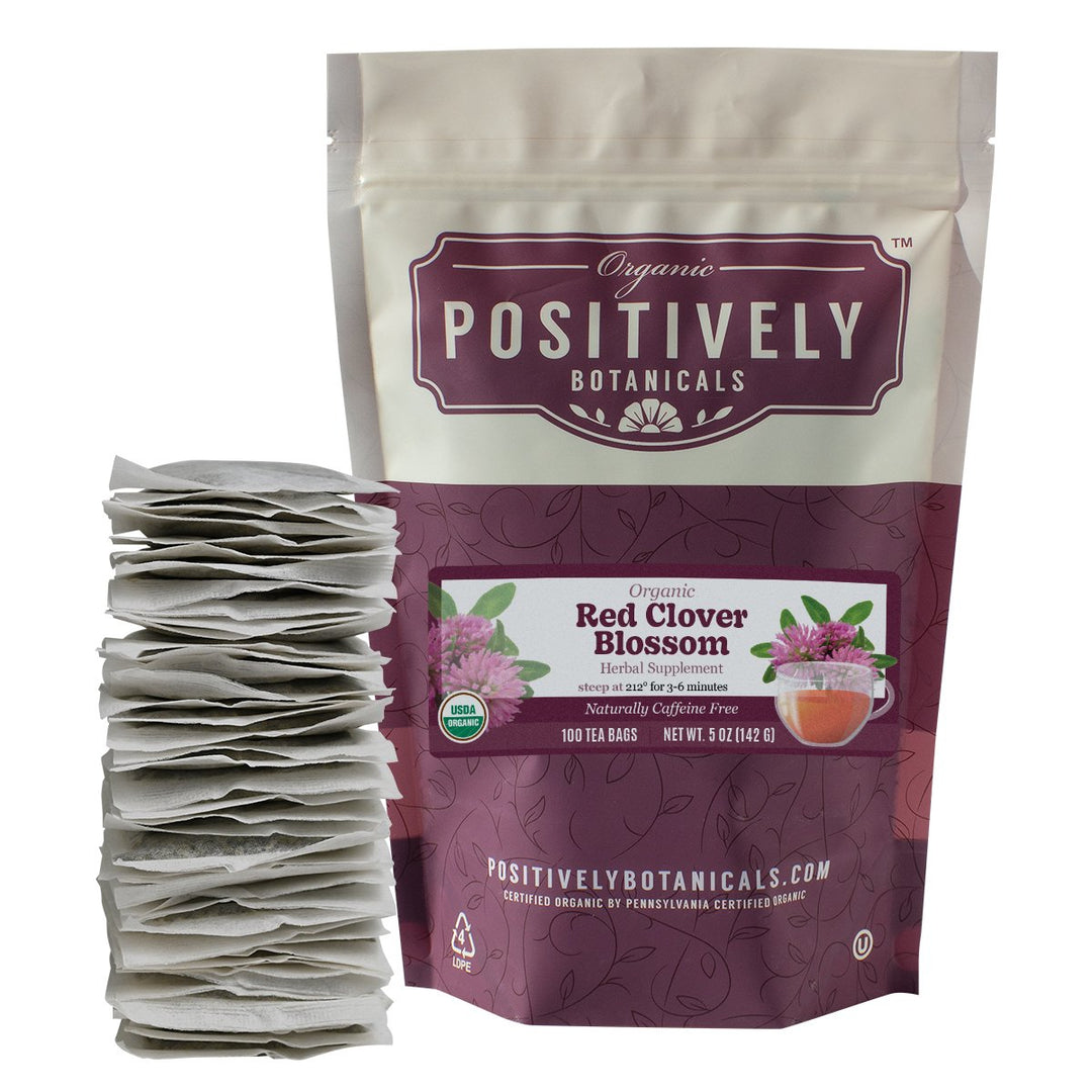 Red Clover Blossoms - Botanical Tea Bags