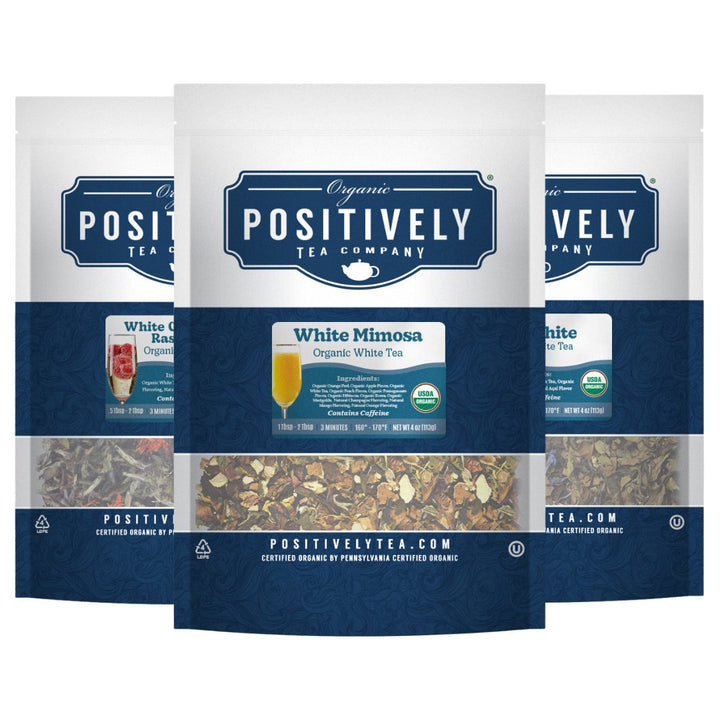 Organic White Tea Bundle - Loose Leaf Tea