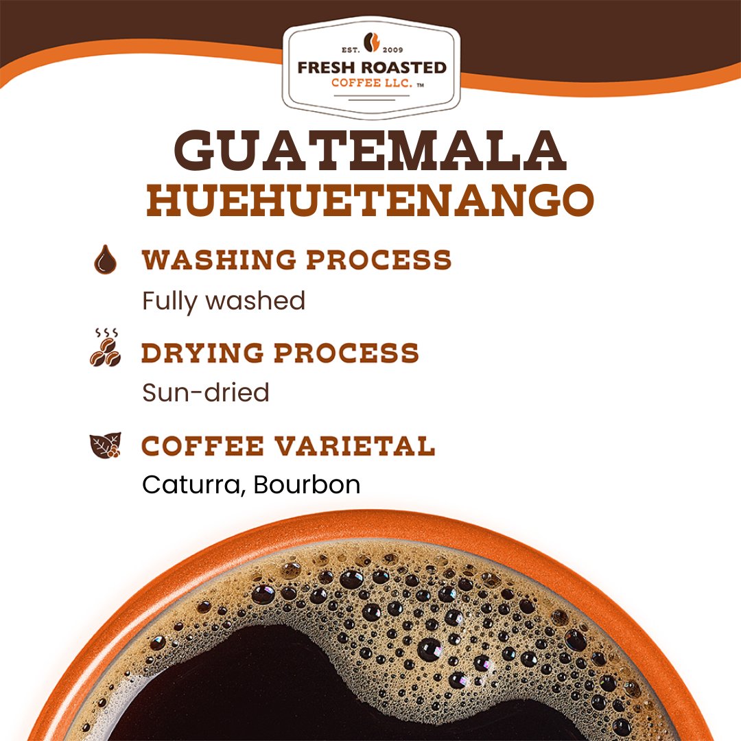 Guatemalan Huehuetenango - Roasted Coffee