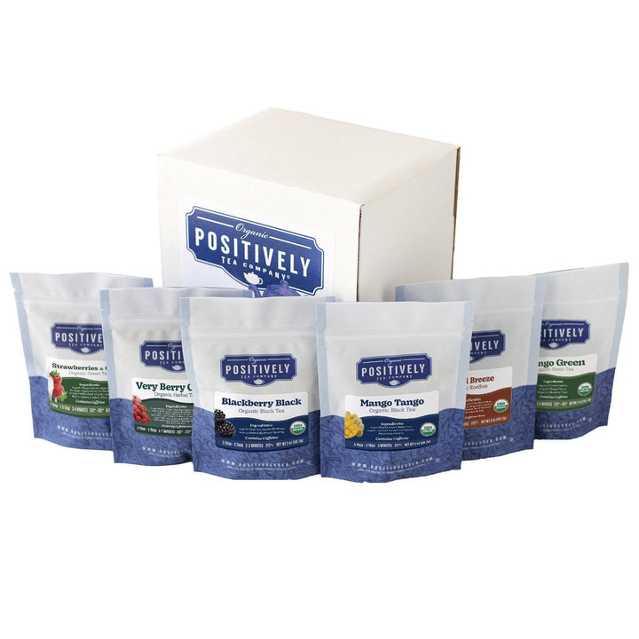 Organic Positively Tea Sampler - Positively Fruitful Mini-Flight