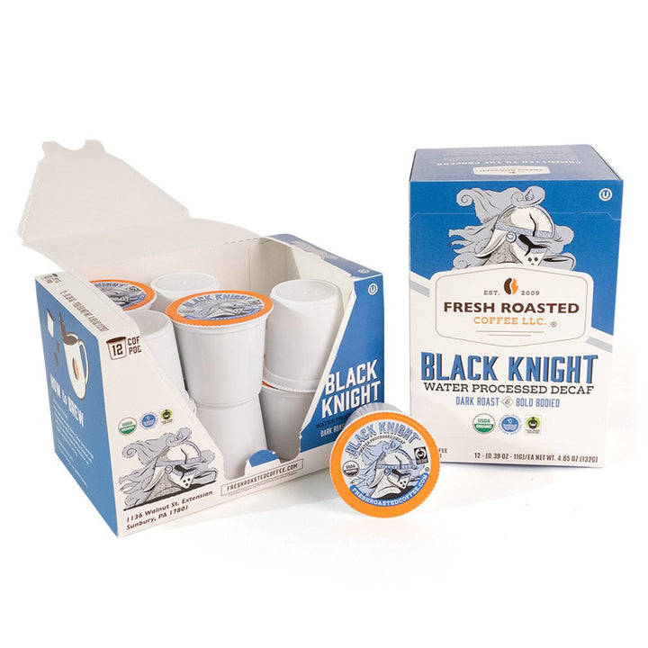Organic Black Knight Water Processed Decaf - Classic Coffee Pods
