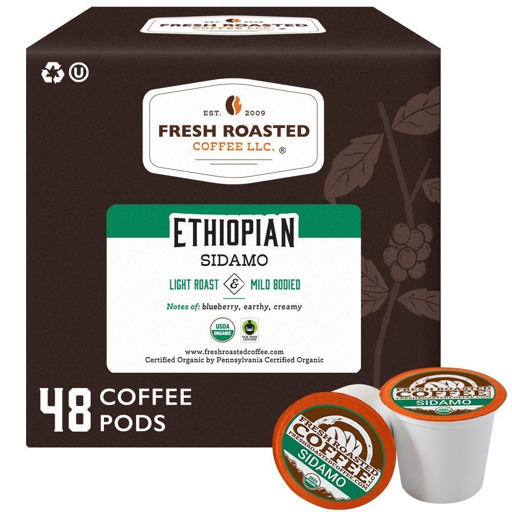 Organic Fair Trade Ethiopian Sidamo - Classic Pods