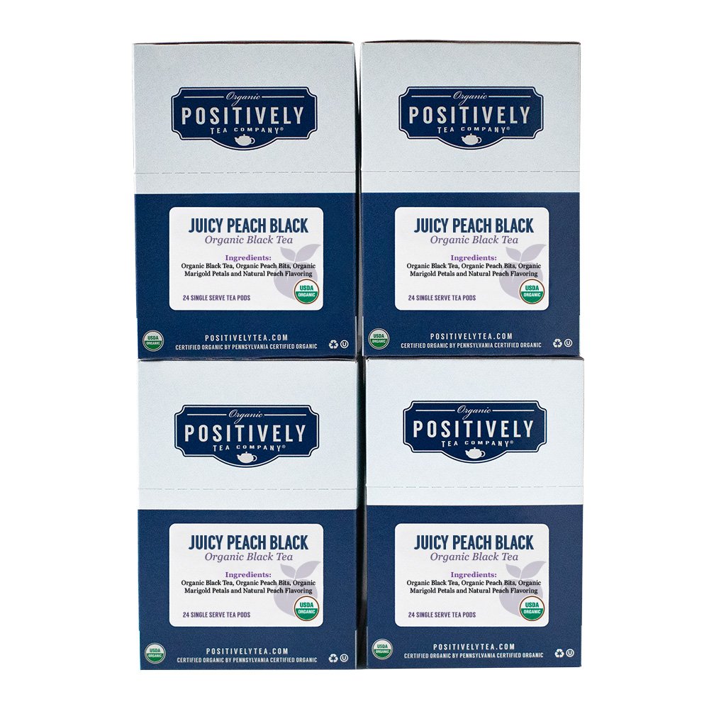 Organic Juicy Peach Black - Classic Tea Pods