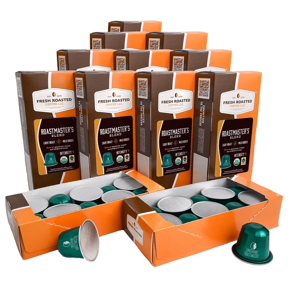 Organic Roastmaster's Blend - Espresso Capsules