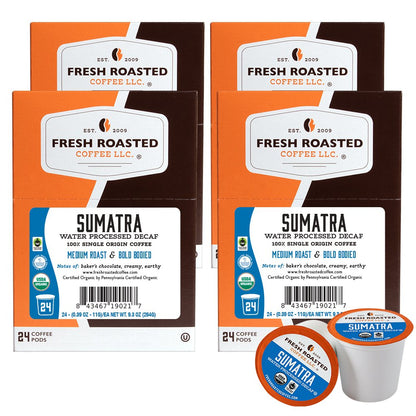 Organic Sumatra Water-Processed Decaf - Classic Coffee Pods