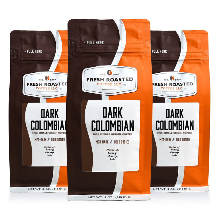 100% Dark Colombian - Roasted Coffee
