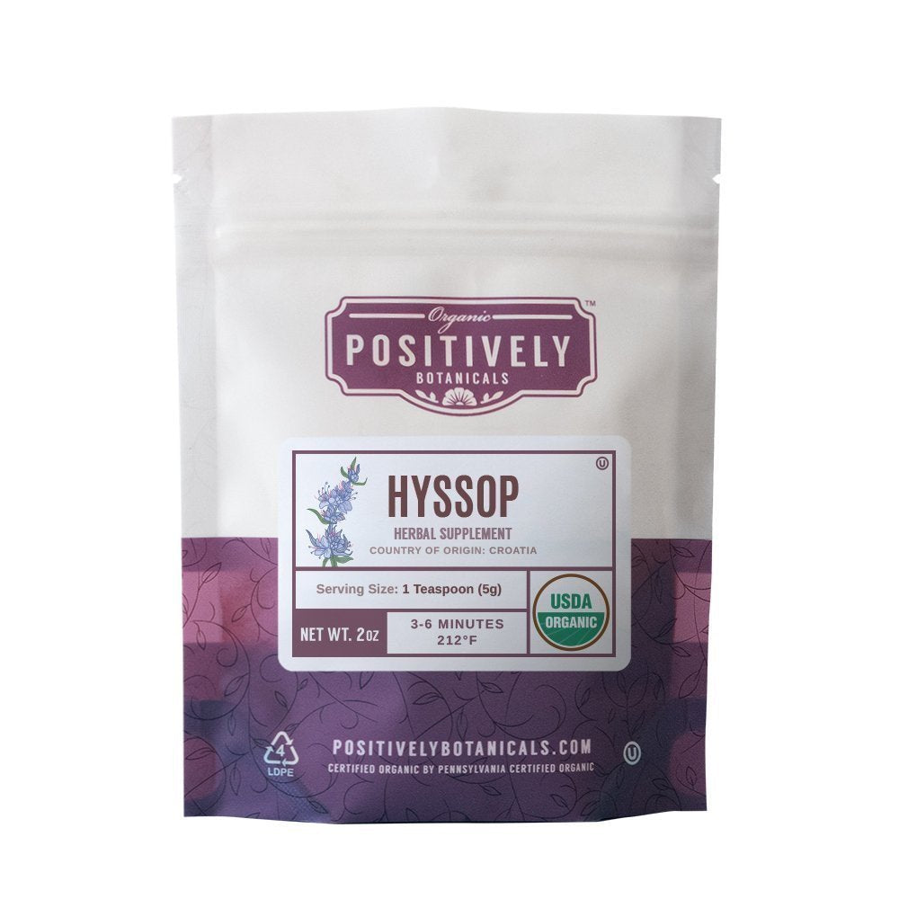 Organic Hyssop - Loose Leaf Botanical