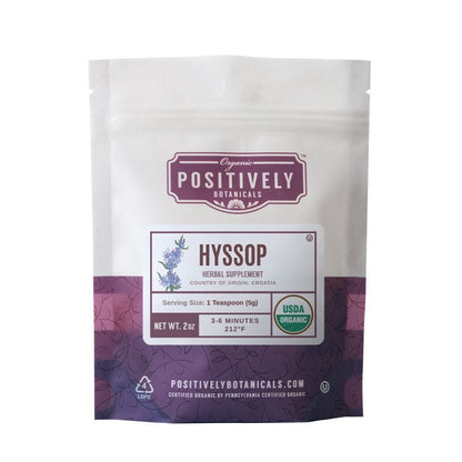 Organic Hyssop - Loose Leaf Botanical