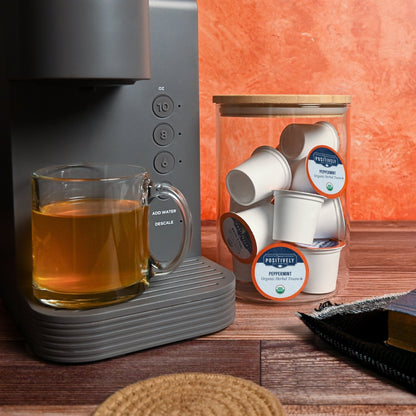 Organic Peppermint Leaf Herbal - Classic Tea Pods