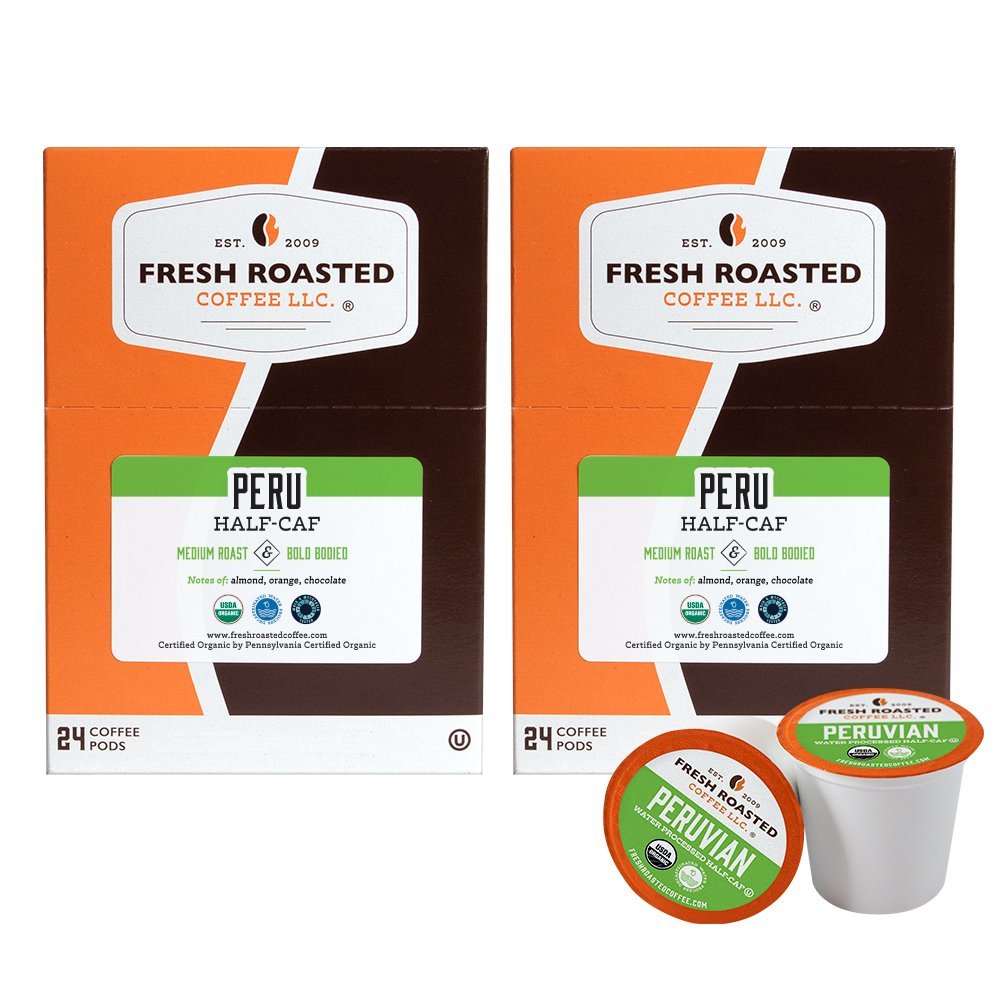 Organic Peru Water-Processed Half Caf - Classic Pods