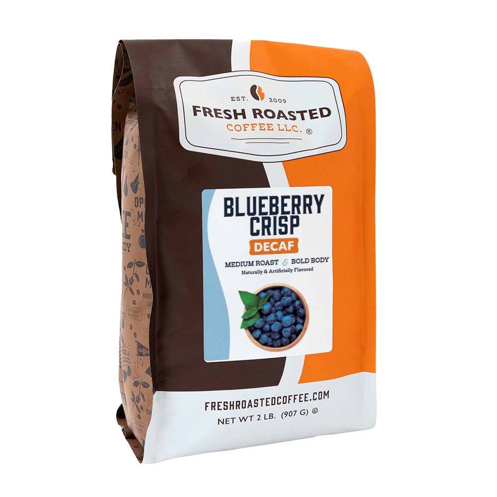 Decaf Blueberry Crisp - Flavored Roasted Coffee