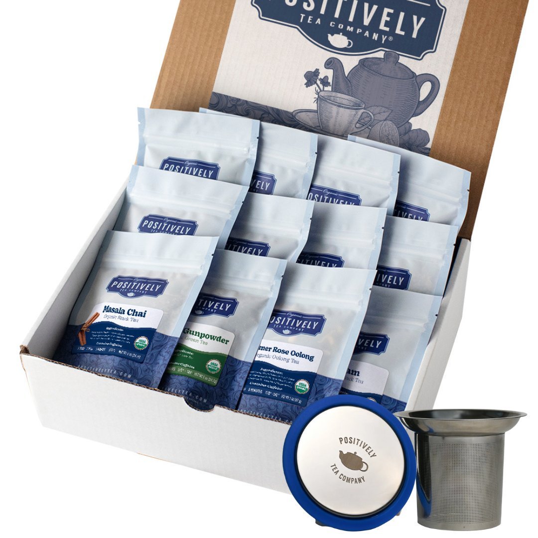 Organic Traditional Selections Tea Flight - Loose Leaf Tea Sampler