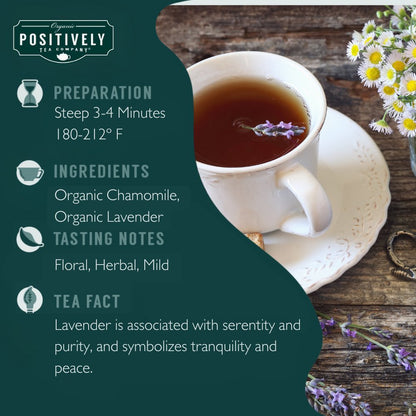 Organic Lavender Chamomile - Loose Leaf Tisane