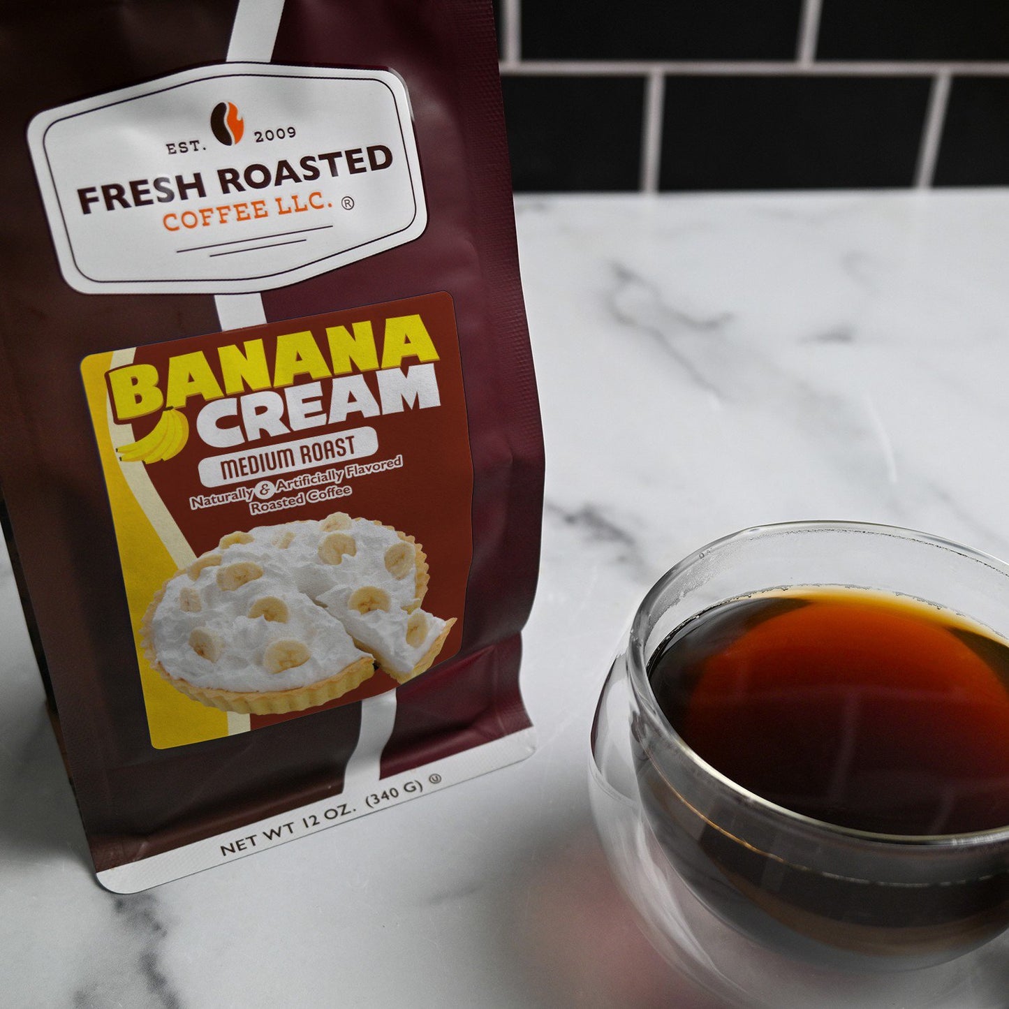 Banana Cream - Flavored Roasted Coffee