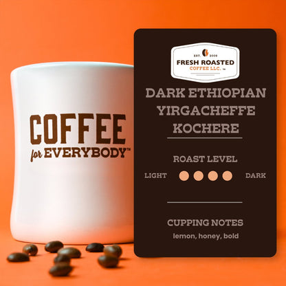 Dark Ethiopian Yirgacheffe Kochere - Classic Coffee Pods