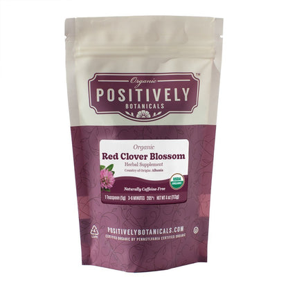 Organic Red Clover Blossoms - Loose Leaf Botanical