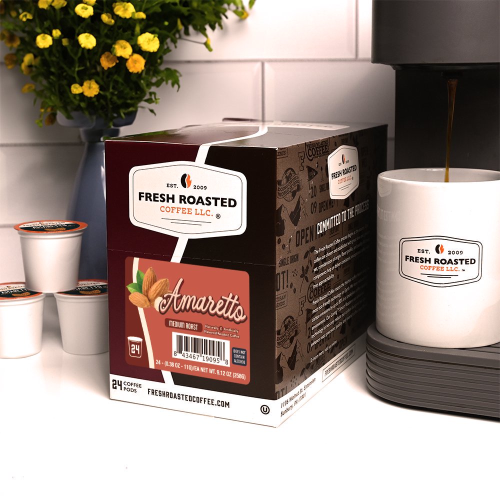 Amaretto - Flavored Classic Pods – Fresh Roasted Coffee