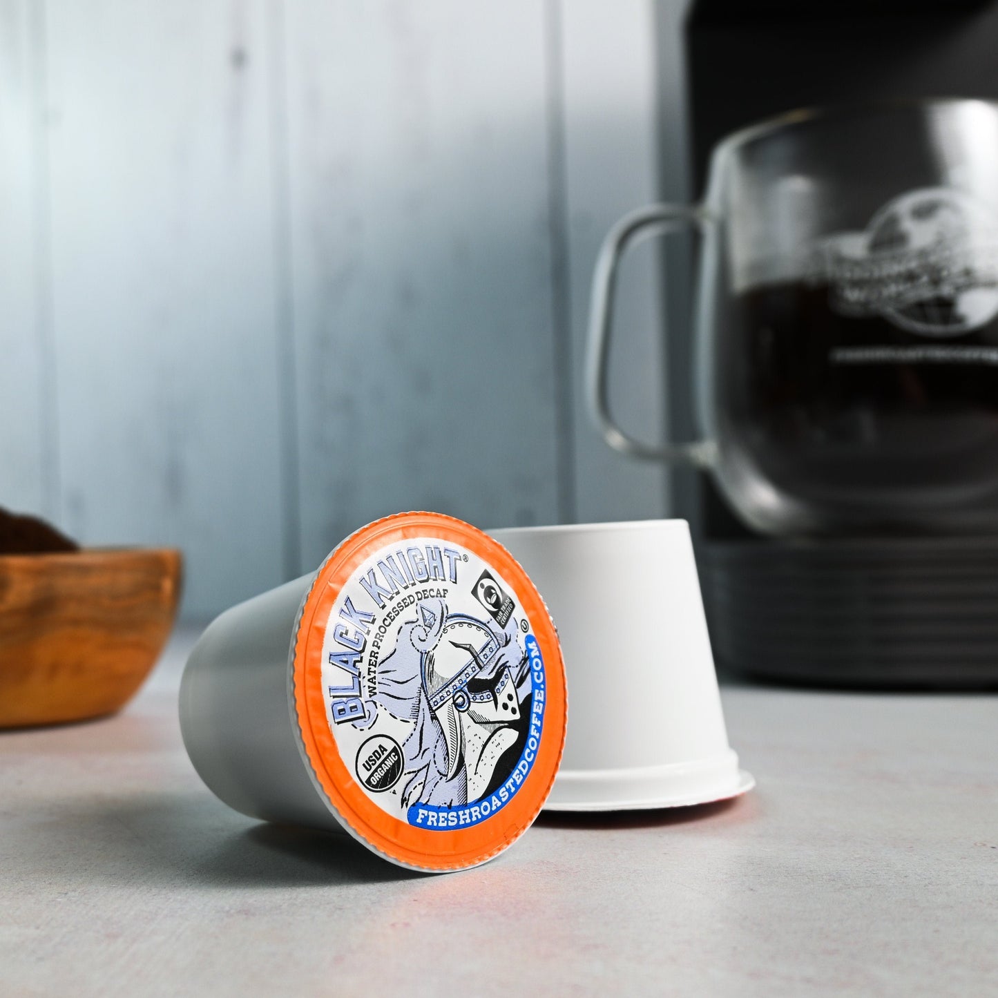 Organic Black Knight Water Processed Decaf - Classic Coffee Pods