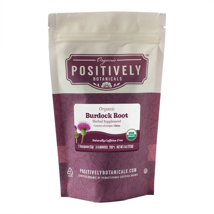 Organic Burdock Root - Loose Leaf Botanical