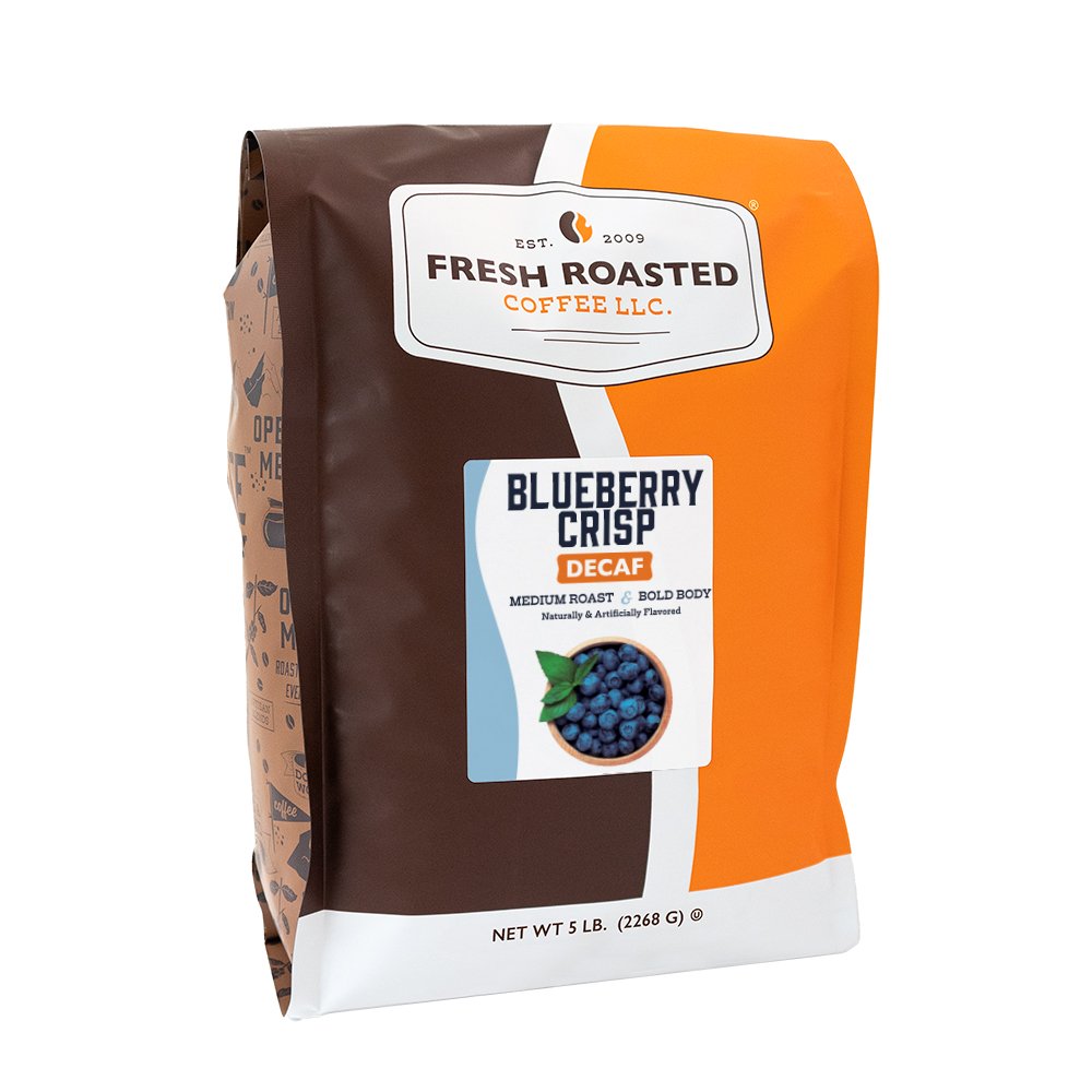 Decaf Blueberry Crisp - Flavored Roasted Coffee