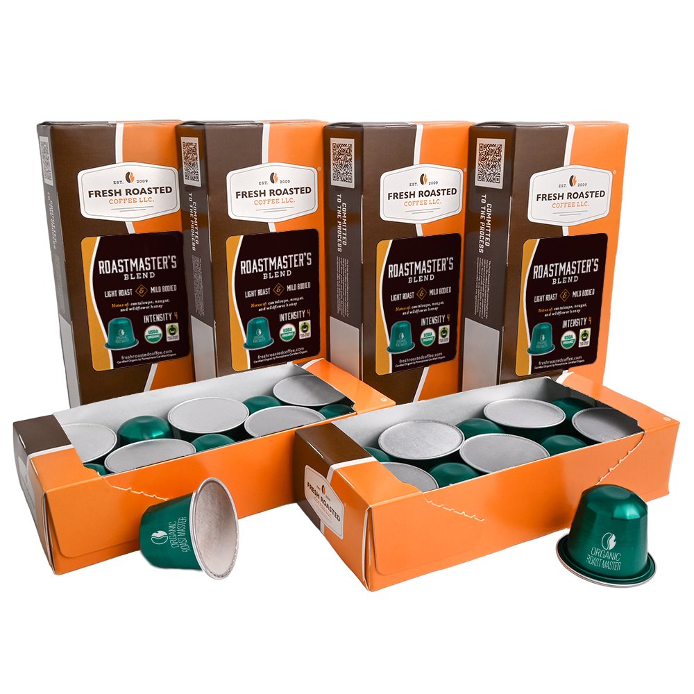 Organic Roastmaster's Blend - Espresso Capsules