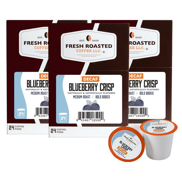 Decaf Blueberry Crisp - Flavored Coffee Pods