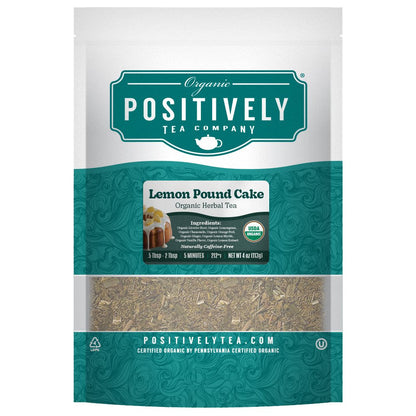 Organic Lemon Pound Cake Herbal - Loose Leaf Tisane