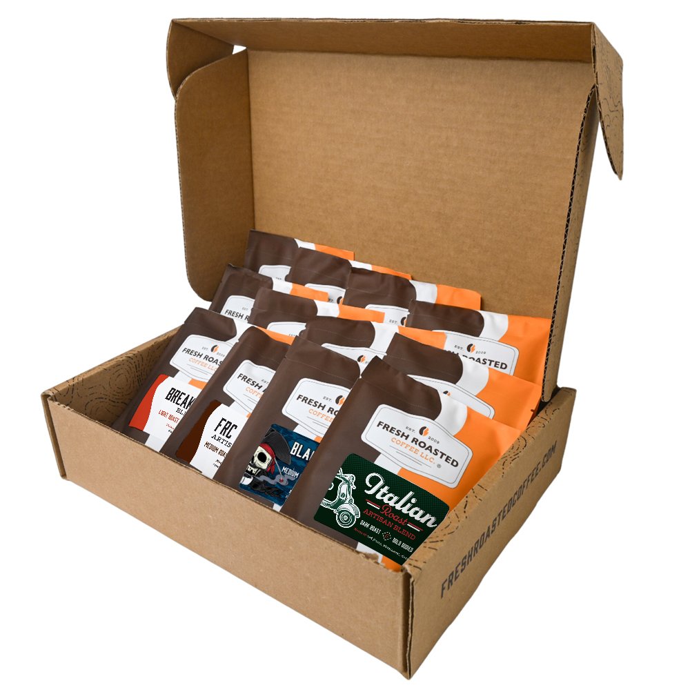 FRC Coffee Bean Gift Box - Fresh Roasted Artisan Blends