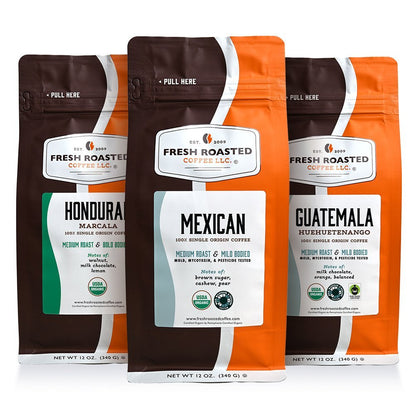 Mesoamerican Trio - Organic Roasted Coffee Bundle