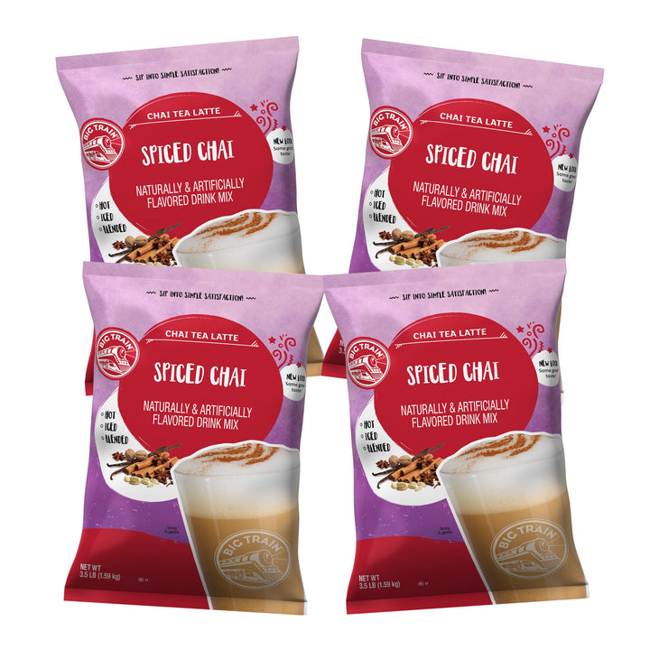 Big Train Powdered Beverage Mix - Spiced Chai Tea Latte