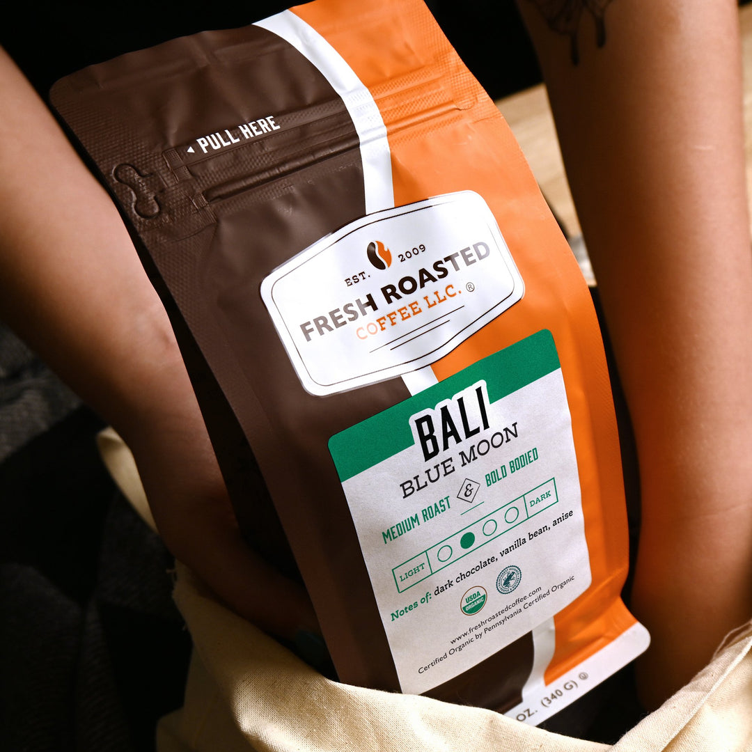 Organic Bali Blue Moon - Roasted Coffee