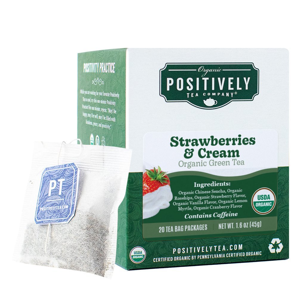 Organic Strawberries and Cream - Tea Bags