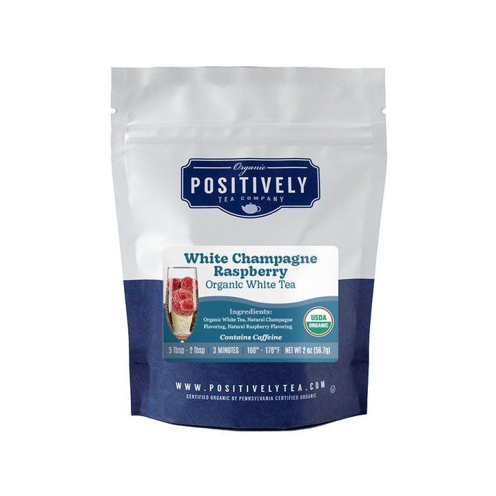 White Champagne Raspberry - Loose Leaf Tea